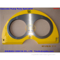 1401097 sermac concrete pump wear plate DN200